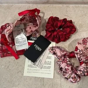 Fendi | Accessories | Nwt Fendi Hair Scrunchies | Poshmark display picture 1
